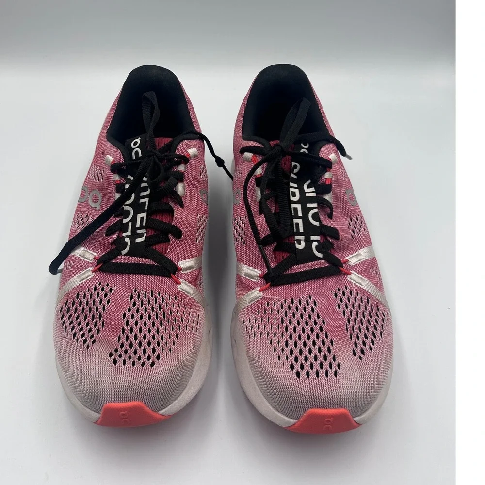 On Running Cloudsurfer Pink White Gradient Shoes 3WD10442313 Womens 9